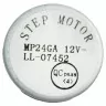 Поворотный мотор (двигатель жалюзи) кондиционера MP24GA 12V LL-07452 Вал (Н-8 мм, D-5 мм)