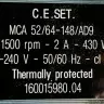 Мотор стиральной машины Ariston C00094185
