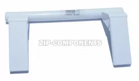 Ручка двери холодильника Liebherr короткая (21 см) белая 909603600015