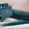 Тэн оттайки испарителя для холодильника Bosch Siemens 00741650